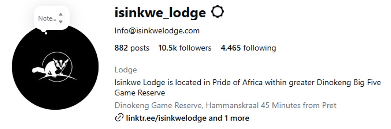 Isinkwe Instagram followers